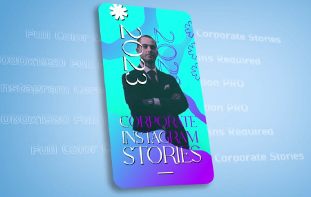 دانلود پروژه پریمیر استوری های اینستاگرام Corporate Stories
