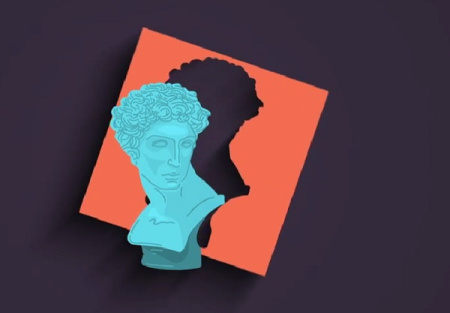 پروژه افتر افکت نمایش لوگو هنری Art Culture Logo