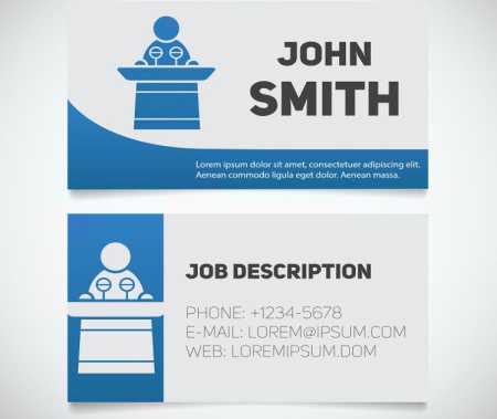 دانلود 3 کارت ویزیت انتخاباتی لایه باز