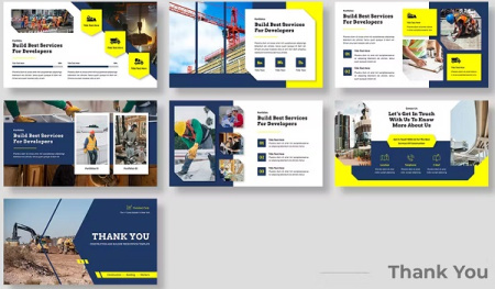 قالب پاورپوینت جوشکاری Construction & Engineering
