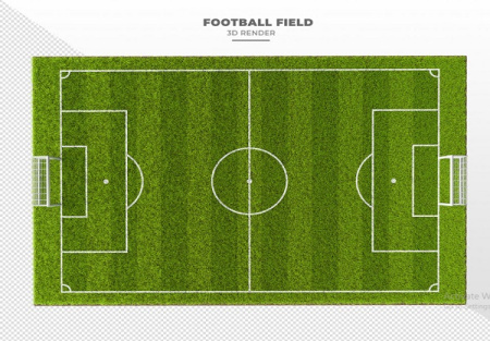 2 طرح لایه باز psd زمین فوتبال