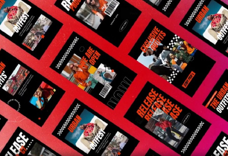 پروژه افتر افکت استوری اینستاگرام Gang Gang Under Stories