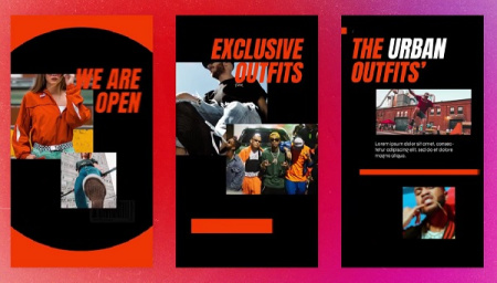 پروژه افتر افکت 6 استوری اینستاگرام Gang Gang Under Stories