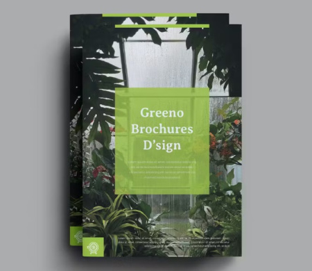 دانلود 2 کاتالوگ لایه باز طبیعت AI, EPS, INDD, PSD