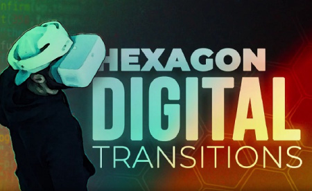 ترانزیشن پریمیر شش ضلعی Hexagon Digital