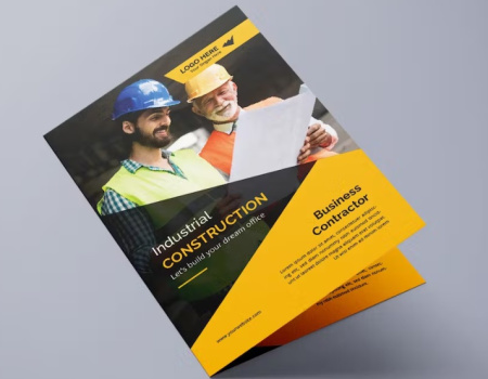 طرح لایه باز کاتالوگ صنعتی