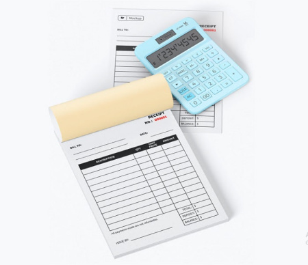 موکاپ فاکتور🌟2 فایل لایه باز موکاپ فاکتور