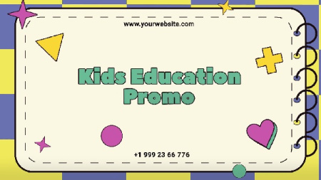 پروژه افتر افکت تبلیغاتی بازگشایی مدارس Kids Education Promo