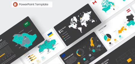 قالب پاورپوینت برای جغرافیا