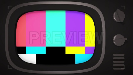 فوتیج بدون سیگنال تلویزیون No Signal TV