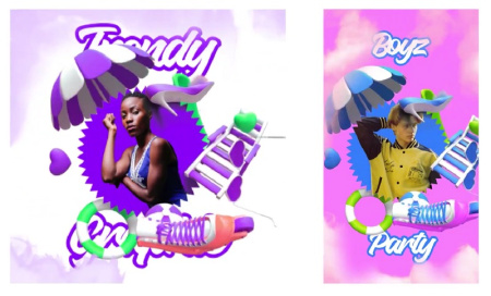 پروژه پریمیر اینترو باربی و صورتی Pink Show Opener