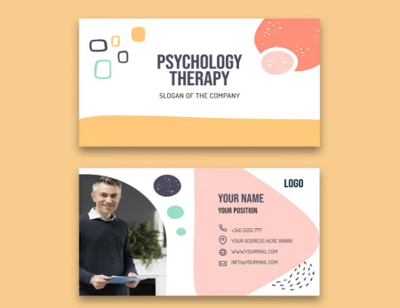 3 طرح لایه باز کارت ویزیت روانشناسی