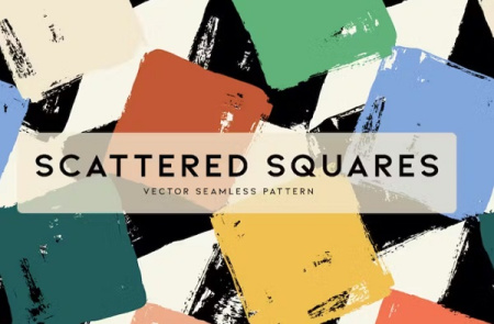 تکسچر مربع های پراکنده Scattered Squares