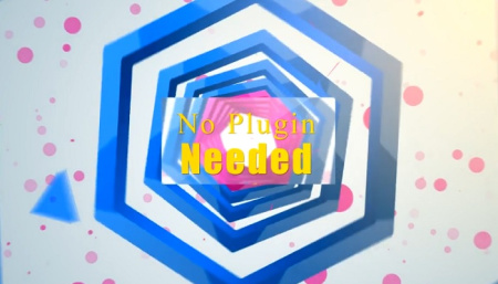 پروژه آماده افتر افکت ساخت لوگو با اشکال رنگارنگ