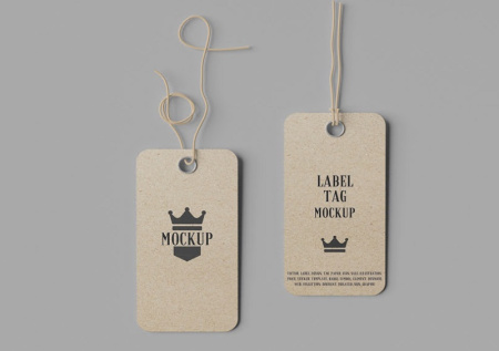 دانلود موکاپ لیبل لایه باز