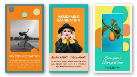 پروژه افتر افکت 12 استوری تابستانی Summer Stories Pack