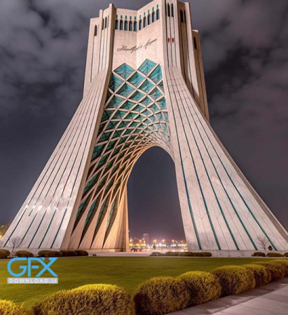 عکس هوش مصنوعی تهران