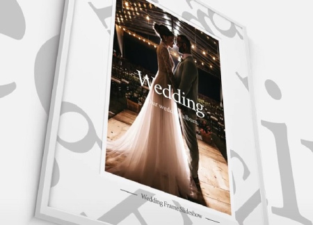 پروژه افتر افکت اسلایدشو عروسی سه بعدی Wedding Slideshow