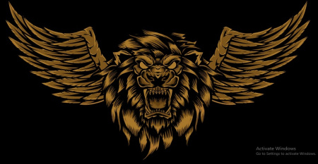 لوگو شیر بالدار لایه باز