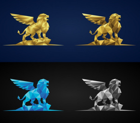 لوگوی طرح شیر