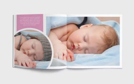 2۰ فایل لایه باز آلبوم کودک و نوزاد