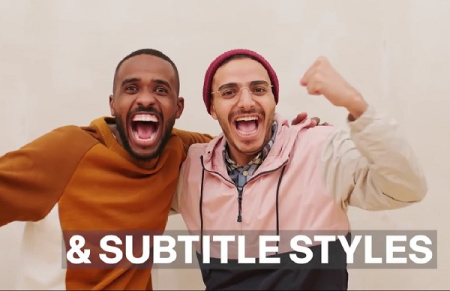 50 پریست زیرنویس برای پریمیر Caption And Subtitle Styles