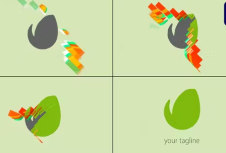 دانلود پروژه افتر افکت لوگو کارتونی رنگارنگ Cartoon Logo