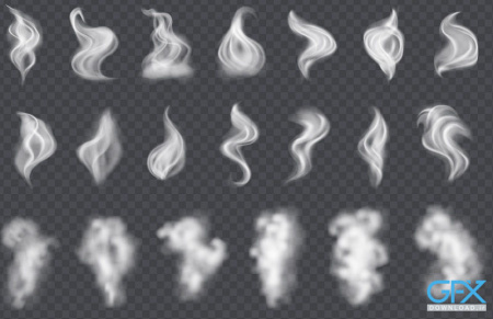 وکتور دود کارتونی