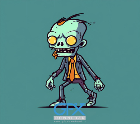 عکس زامبی ها کارتونی