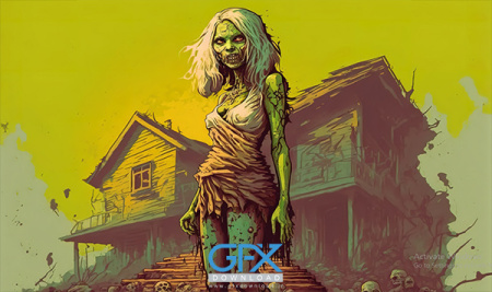 عکس زامبی کارتون