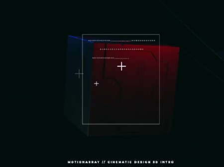 پروژه پریمیر افتتاحیه سه بعدی با جعبه Cinematic Box Intro