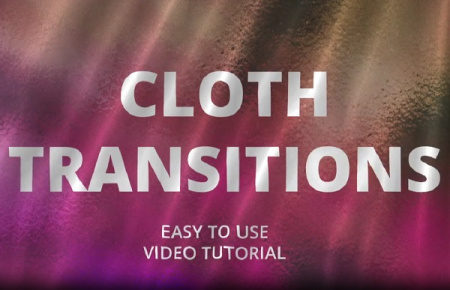 دانلود ترانزیشن افتر افکت پارچه ای Cloth Transitions