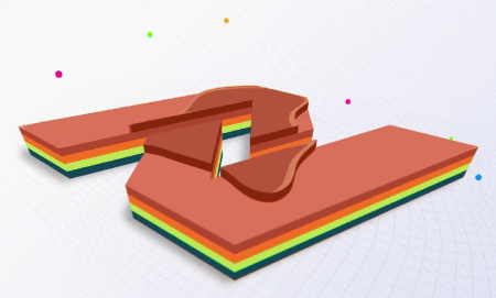 پروژه آماده افتر افکت لوگو سه بعدی رنگی 3D Color Logo