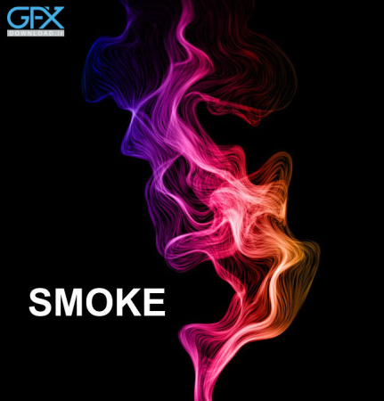 دانلود وکتور لایه باز دود رنگی