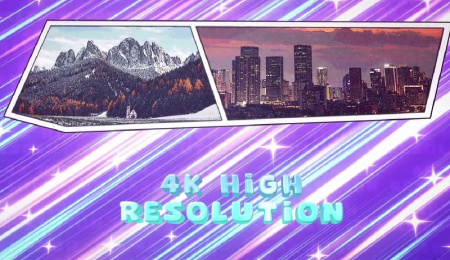 پروژه افتر افکت معرفی رنگارنگ Comics Colorful Opener