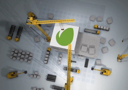 پروژه افتر افکت لوگوی ساخت و ساز Construction Site Tech Logo