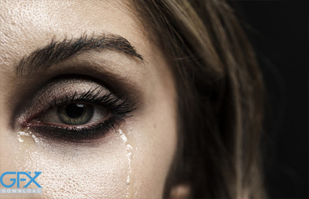 عکس چشم گریان