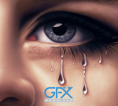 عکس چشم گریان برای پروفایل