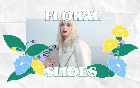 دانلود پروژه افتر افکت اسلایدشو گلدار Floral Slides