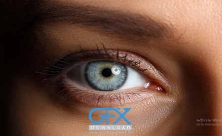 عکس چشم دختر ابی