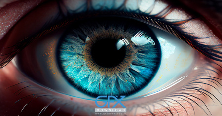 عکس چشم آبی