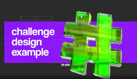 دانلود پروژه پریمیر تایپوگرافی شیشه‌ای Glass Render Typographic