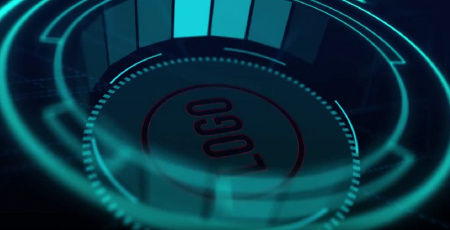 دانلود پروژه افتر افکت لوگو فناوری با چشم HUD Eye Logo