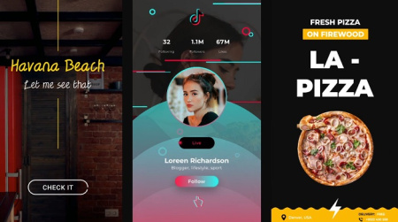 پکیج پروژه آماده برای ساخت استوری اینستاگرام ورژن پریمیر و افتر افکت