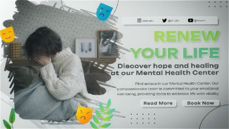 پروژه افتر افکت تبلیغاتی مرکز سلامت روان