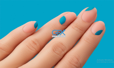 عکس های ژلیش ناخن طبیعی