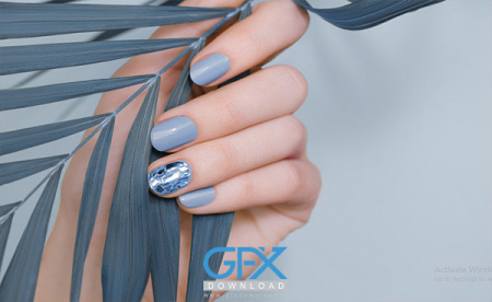 عکس ژلیش ناخن طبیعی کوتاه