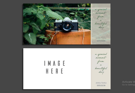 دانلود موکاپ کارت ویزیت عکاسی