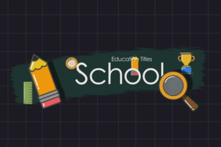 پروژه افتر افکت عناوین مدرسه و آموزش School Education Titles