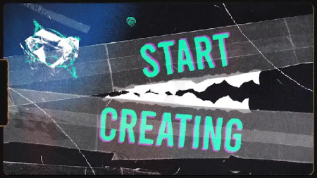 پروژه افتر افکت استارت فیلم گرانجی Sketch Grunge Opener